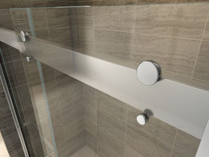 Argent Boîtier En Aluminium Double <span class=keywords><strong>Cabine</strong></span> De <span class=keywords><strong>Douche</strong></span> Coulissante BL-604 - Product Image 4