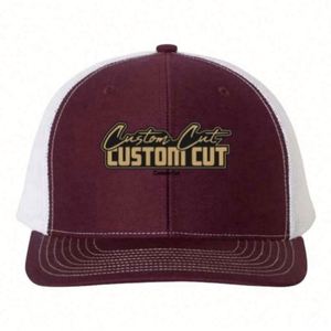 Casquette unisexe personnalisée en velours côtelé à 6 panneaux, motif à carreaux imprimé, visière incurvée, ajoutez votre propre logo brodé - Product Image 5