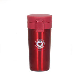 Xk-093 Tasse isotherme en acier inoxydable 500 ml, rouge, portable, pour la maison, le bureau, la voiture, l'extérieur - Product Image 2