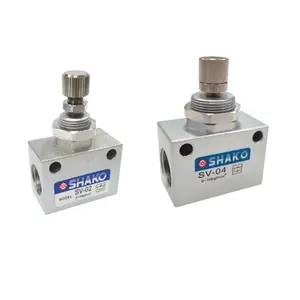 SV-01 02 03 04 original Taiwan Xin Gong SHAKO pneumatic valve speed control valve flow control valve