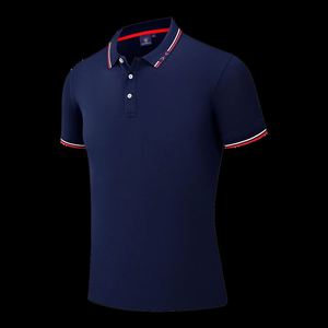 Polo pour hommes personnalisé avec logo de marque, tricoté de haute qualité, à manches courtes, nouveau style, anti-plis, pour le golf, promotionnel - Product Image 6