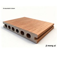 Planches de terrasse en composite bois-plastique (WPC) pour extérieur, design nordique, co-extrusion, antidérapantes, imperméables et résistantes à l'humidité