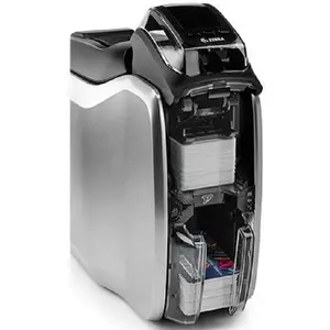 オリジナルZebraZC300プリンターシングル両面IDプラスチックカードプリンターPVCカードプリンター300DPI