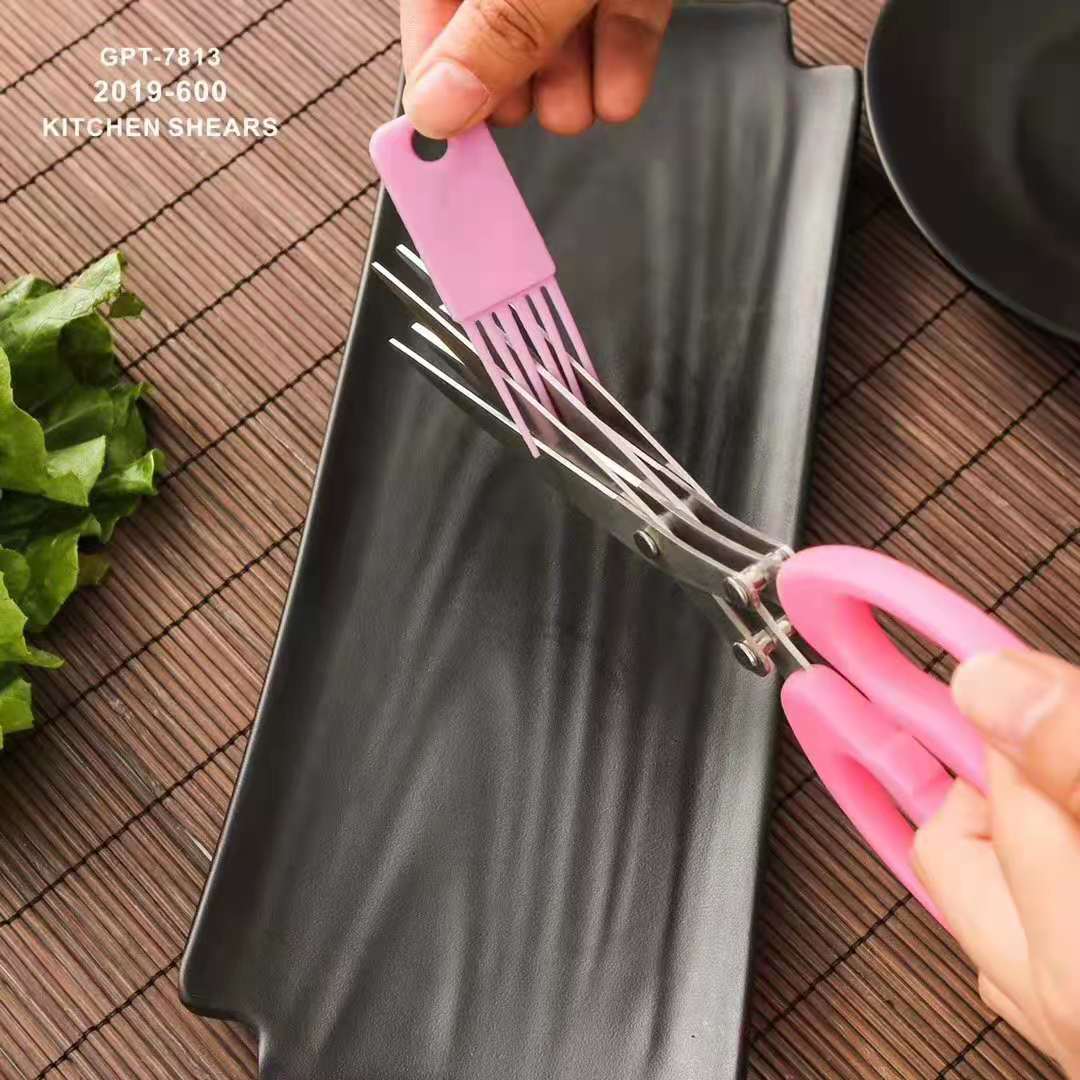Household clever cutter scissors Kitchen shears herb scissor plant vegetables Fruit snip  tijeras  grass cut scissors