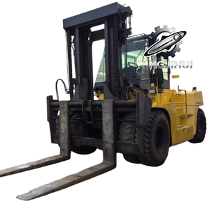 Chariot élévateur TCM FD250-3 25 tonnes d'occasion, chariot élévateur japonais 25 tonnes, moteur Isuzu 6BG1, machine d'occasion, chariot élévateur à essence, 3000 mm, 25000 kg - Product Image 1