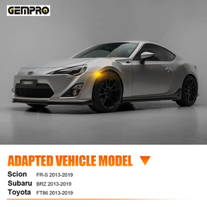 Bán buôn độ sáng cao Led Xe lần lượt tín hiệu hổ phách cho Scion FR-S cho Subaru Brz cho TOYOTA ft86 xe bên đánh dấu ánh sáng - Product Image 6