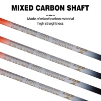 Flèches de chasse en carbone mixte pour tir à l'arc, pointe remplaçable de 6,2 mm, pour arcs à poulies et arcs classiques, accessoires professionnels