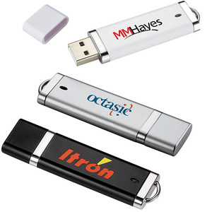 แฟลชไดรฟ์ USB คลาสสิก พร้อมพิมพ์โลโก้สีตามสั่ง ฟรี ขายส่ง - Product Image 2