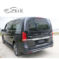 Kits Carrosserie W447 pour Classe V V260 V250 Vito, Amélioration de Style 2013-2023, Pare-chocs Avant, Calandre et Jupes Latérales en Plastique PP