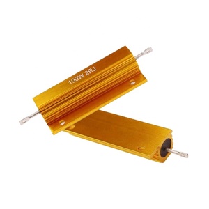 2 Resistencias De Carcasa De Aluminio 100w 0.5 Ohm Bobinadas | MercadoLivre