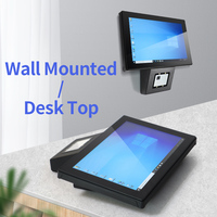 GTCODESTAR Pantalla táctil de 10 pulgadas Montado fijo WiFi 1D 2D Escáner de código de barras Win10 POS Comprobador de precios para supermercado