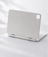 Keyboard Mini Nirkabel Magnetik Plastik Baru dengan Touchpad LED Backlit USB-C untuk Tablet Desain Ultra-Tipis yang Dapat Diisi Ulang