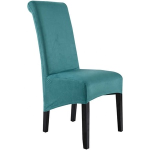 Funda <span class=keywords><strong>de</strong></span> Silla <span class=keywords><strong>de</strong></span> Terciopelo Suave, Elástica, Talla XL, <span class=keywords><strong>para</strong></span> <span class=keywords><strong>Comedor</strong></span>, Banquete, Fiesta, Hotel, 11 Colores Sólidos - Product Image 3
