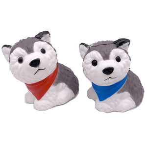 Jouets <span class=keywords><strong>anti</strong></span>-<span class=keywords><strong>stress</strong></span> en mousse PU en forme d'animal <span class=keywords><strong>chien</strong></span> à montée lente avec logo personnalisé, cadeau promotionnel pour enfants, garçons et filles - Product Image 2