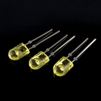 Kustomisasi pabrik 3V 6V 9V 12V 220V 110V 3mm 5mm 8mm 10mm penyebar bening air Led bulat Oval Strawhat Square Diode Led