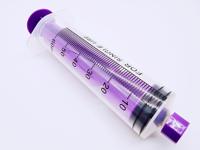 Seringue entérale jetable de 60ml avec capuchon Luer Lock Seringue orale