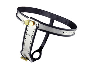 Sm Vrouwelijke Nieuwe Kuisheidsgordel Mode Stealth Seksspeeltjes Veilig En Comfortabel Volledige Aanpassing Rvs - Product Image 4