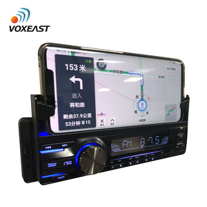 Radio para Auto con Reproductor <span class=keywords><strong>MP3</strong></span>, USB, Accesorios de <span class=keywords><strong>Audio</strong></span> para Auto, Bluetooth, con Soporte para Teléfono Móvil y Pantalla LCD-VA - Product Image 1