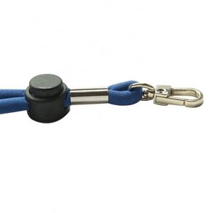 Cordon de cou réglable en nylon, sangle détachable personnalisée en polyester pour porte-cartes et badges d'identification avec impression sérigraphiée - Product Image 3