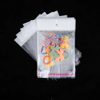 Sacs rétractables en cellophane transparent OPP, impression en héliogravure avec bande adhésive, pour l'emballage de marchandises, emballage personnalisé, directement de l'usine