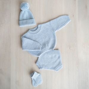 Nieuwe collectie unisex baby truisetje schattig baby meisjes vest gebreid trui wol katoen lente herfst winter met - Product Image 3