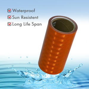 شريط عاكس مطبوع بمذيبات صديقة للبيئة 3H، مصنوع من مواد PET+PVC، عالي الوضوح وغير لاصق ذاتيًا، للافتات السلامة المرورية - Product Image 6