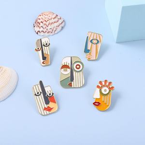 Más Vendidos: Pines de Solapa Esmaltados con Diseño de Máscara Artística Creativa, Accesorios de Vestir, Insignias Brillantes Personalizadas de Moda para Cualquier Ocasión Especial - Product Image 2