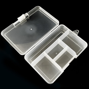 Caixa Organizadora Plástica Pequena de 5 Compartimentos 14.3*9*3.1 cm para Miçangas, Arte em Unhas, Joias, Ferragens e Pedras - Product Image 2