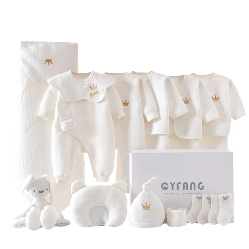 Infant Spring Autumn Winter Gift Box Set Newborn 22 Pcs New Baby Born And Kids Clothes Clothing Sets