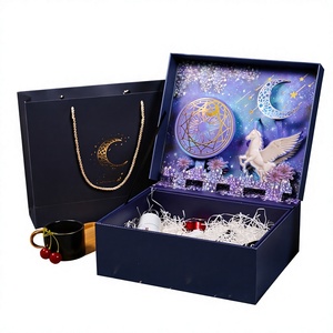 Caja <span class=keywords><strong>de</strong></span> Presentación <span class=keywords><strong>de</strong></span> Lujo Personalizada <span class=keywords><strong>de</strong></span> 1800 g/m² con Arte Tridimensional en Relieve para Empaque <span class=keywords><strong>de</strong></span> Cosméticos y Fragancias <span class=keywords><strong>de</strong></span> Alta Gama, Kit <span class=keywords><strong>de</strong></span> Maquillaje y Relaciones Públicas - Product Image 5