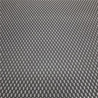 Tissu en filet 100 % polyester blanc et noir 140 g/m² respirant et léger pour robes de soirée et robes à paillettes, tissu tulle, tissu dentelle