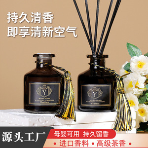 น้ำหอมปรับอากาศแบบก้านไม้หอม กลิ่นหอมติดทนนาน ขนาด 120 มล. ดีไซน์พู่ห้อย สำหรับใช้ภายในบ้าน - Product Image 4