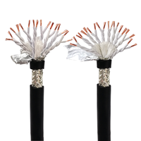 Câble multiconducteur flexible à paire torsadée blindée 0.15/ 0.2/ 0.3/0.5mm Câble d'encodeur Fil de contrôle de signal en cuivre