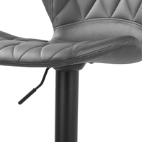 Tabourets de bar modernes à hauteur réglable et pivotants, siège en similicuir matelassé, base en fer, repose-pieds, pour la maison, le bar, la salle de sport, la salle à manger, l'hôtel, l'école