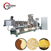 Ligne de production automatique de gâteaux de riz, ligne de traitement de riz enrichi, extrudeuse à double vis, prix usine