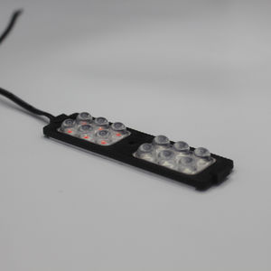 Vente chaude BLUE & RED truct voiture lumière ultrasons LED Module 6w 12Leds Source de lumière pour avertissement - Product Image 4