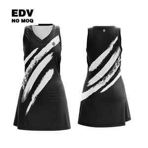 Maillot de netball personnalisé, couleurs personnalisées, uniforme d'équipe, motifs sublimés et matériau de haute qualité - Product Image 5