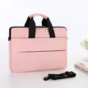 Sac pour ordinateur portable imperméable et antichoc, sacoche d'affaires, sac fourre-tout grande capacité, sac à bandoulière pour femme, école, bureau - Product Image 6