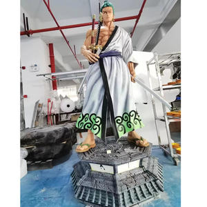 Sculpture artisanale <span class=keywords><strong>en</strong></span> résine personnalisée, figurine une pièce grandeur nature, statue de décoration Luffy pour collection et exposition - Product Image 5