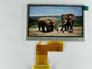 Ventas calientes 24 Bits RGB 800x480 Resolución 4,3 pulgadas IPS TFT LCD Módulo de pantalla con retroiluminación LED y brillo de 200-1000 Nits - Product Image 6