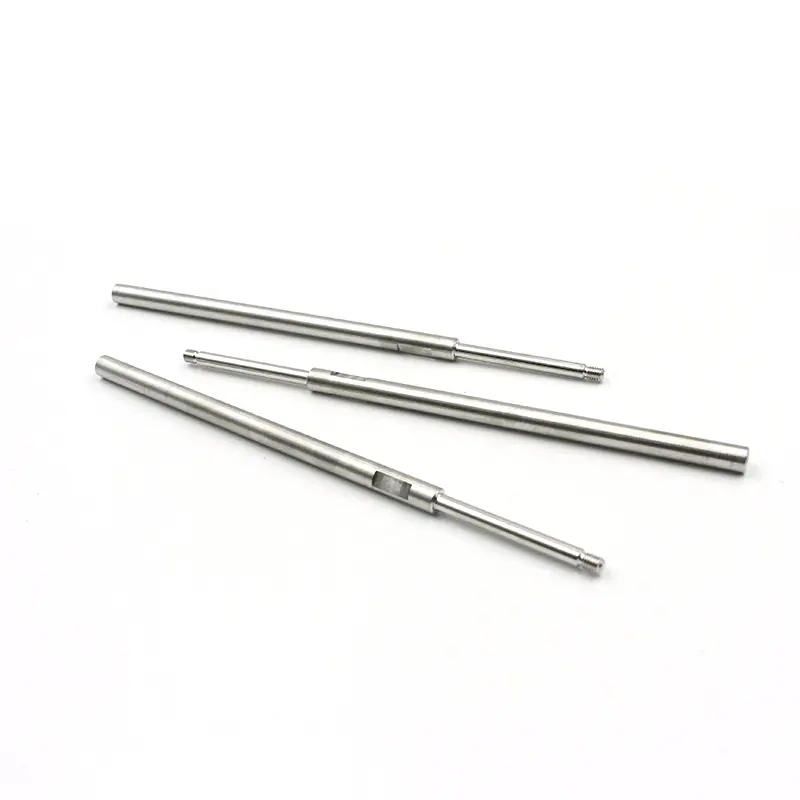 CNC Turning Machining Precision Metal pin Parts Linear Shaft custom round shaft precision 304 Stainless Steel Shaft