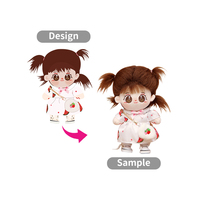 Peluche personnalisée de bonne qualité Fabricant de jouets en peluche 0EM ODM Peluche personnalisée Peluche douce Jouets de poupées humaines personnalisés
