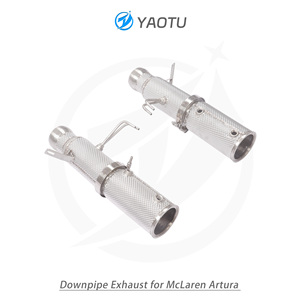 Tubo de Escape Recto de Alto Rendimiento YT de Acero Inoxidable SS304 con OPF y Aislamiento Térmico para McLaren <span class=keywords><strong>Artura</strong></span> - Product Image 5