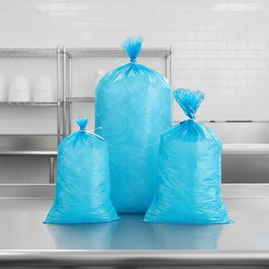 Bolsas de Plástico Resistentes para Hielo, Color Azul, 8 Lb, Paquete de 1000, Duraderas, para Almacenamiento en Congelador, para Comercio Minorista, Catering y Conservación de Alimentos - Product Image 4