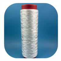 Fil multifilament PP blanc ultra doux 333dtex 99f, haute finesse pour doublure de vêtements, vêtements de sport et tissu à tricoter