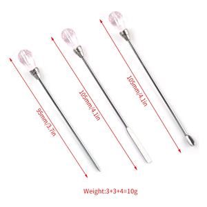 JF042 DIY Résine Bijoux Fabrication Outils Kit Tasse À Mesurer Compte-gouttes Tige De Mélange Creuser Poudre Petite Cuillère Pour La Fabrication Artisanale À La Main - Product Image 4