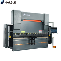 Presse plieuse hydraulique CNC avancée HARSLE pour le pliage de tôles de précision dans l'industrie automobile, aérospatiale et de la construction
