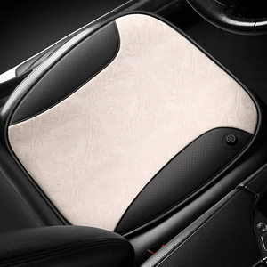 Laiben <b>Car</b> Heated Seat <b>Cushion</b> Full Set Universal Plush Front Heating Pad USB Style Winter Fleece Lined - Product Image 2