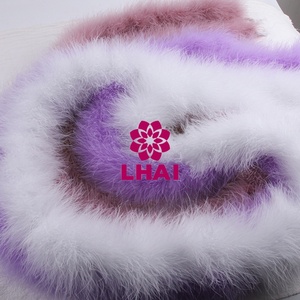 Boa di Piume di Tacchino Spesse 30g 45g 2 Metri, Boa di Piume di Marabù, Boa di Piume di Tacchino per Spettacoli di Danza, Feste e Performance sul Palco - Product Image 6