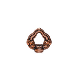 Collana con perline in rame in stile tibetano e nuovo stile cinese, con finitura annodata e anello <span class=keywords><strong>a</strong></span> otto con nuvola di buon auspicio - Product Image 5
